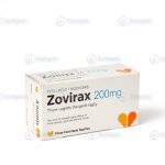 Zovirax (Acyclovir) cream for treating herpes outbreaks.