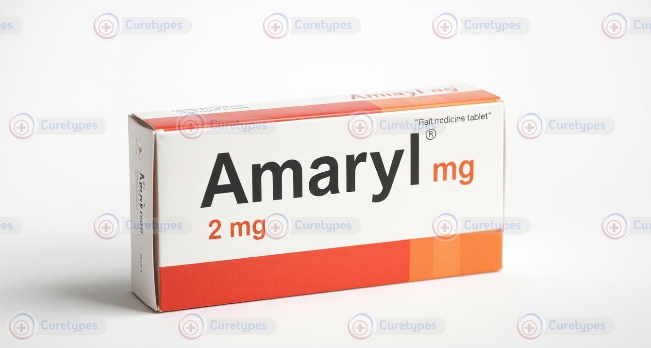 Amaryl (Glimepiride) tablets for managing type 2 diabetes.