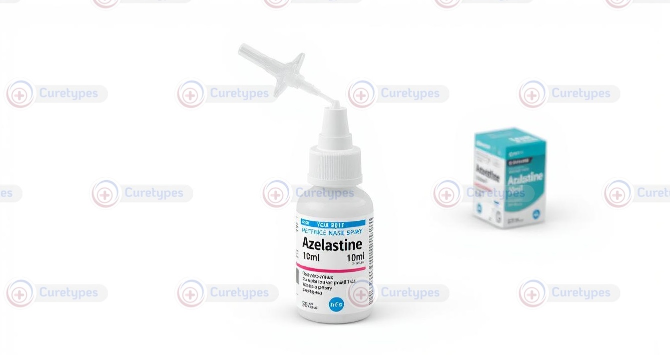 Astelin Nasal Spray (Azelastine) for allergy relief.