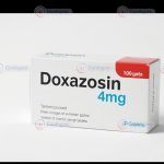 Cardura tablet with Doxazosin for blood pressure and prostate issues.