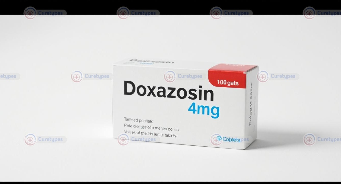 Cardura tablet with Doxazosin for blood pressure and prostate issues.