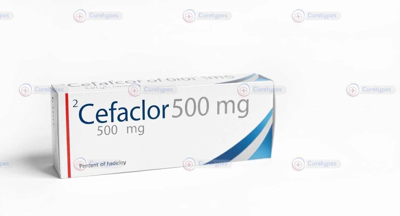 Ceclor medication for bacterial infections, featuring its active substance, Cefaclor.