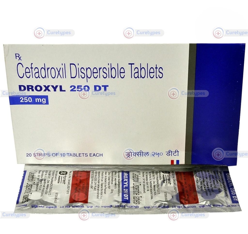 Image of Duricef capsules, featuring cefadroxil, an antibiotic for bacterial infections.