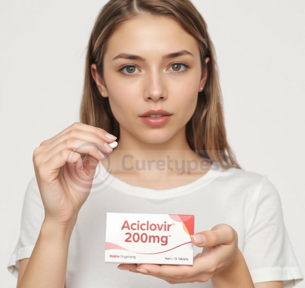 Aciclovir tablets 200mg how to take?