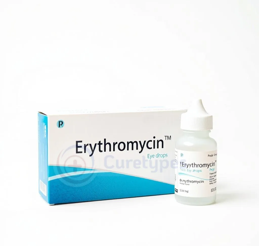 erythromycin ointment with erythromycin eye drops